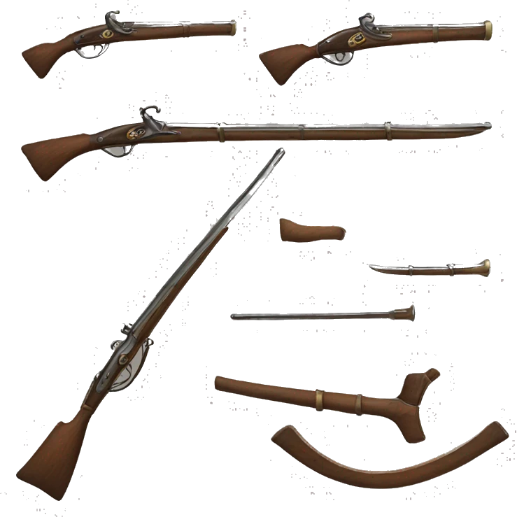 The musket 1800 emoji