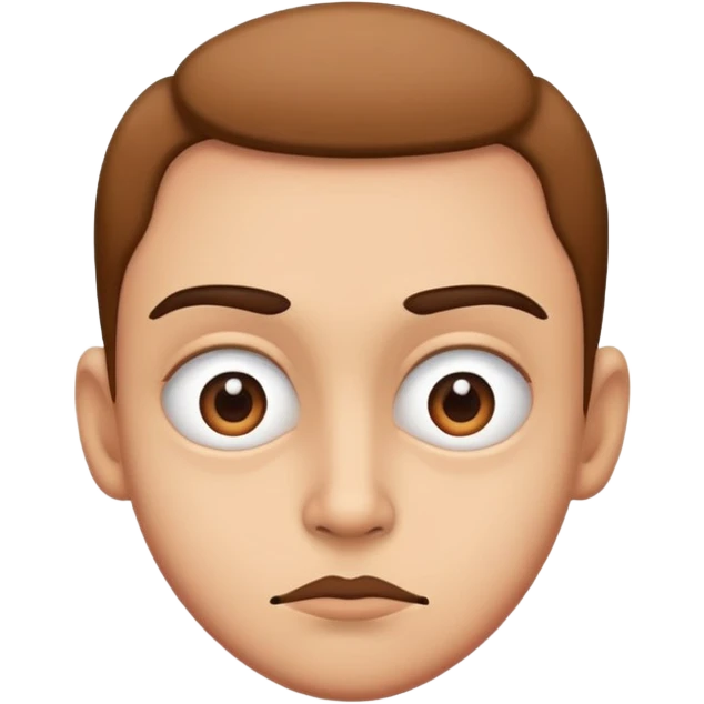 freaky side eye emoji