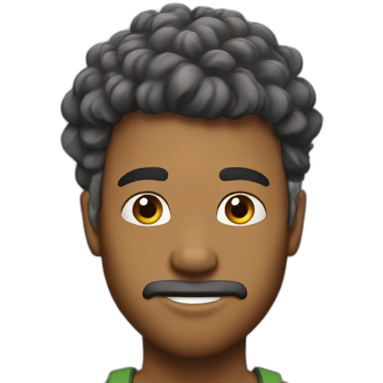 Cajo avec des cheuveux lol ! emoji