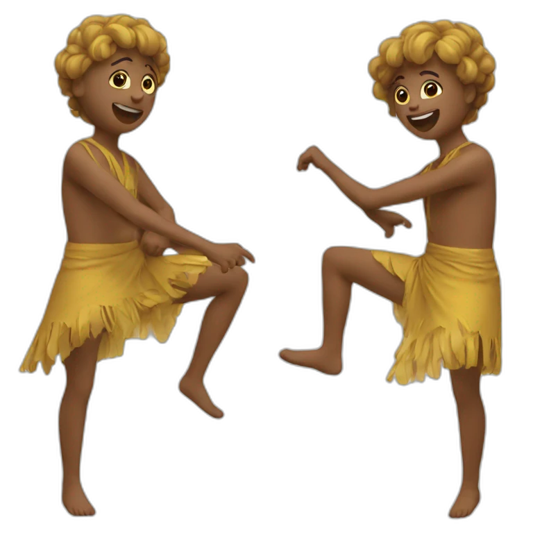 Chat qui danse emoji