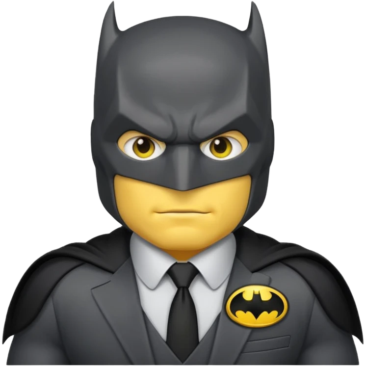 Batman emoji emoji