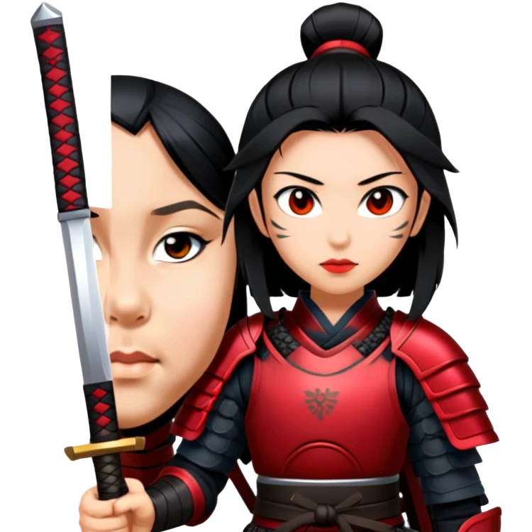 Fierce Samurai emoji