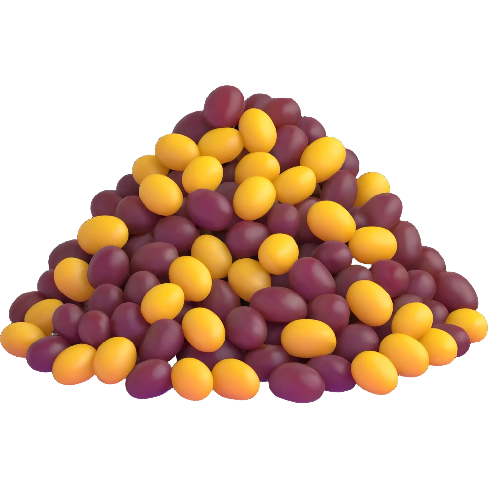 small pile of raisins emoji