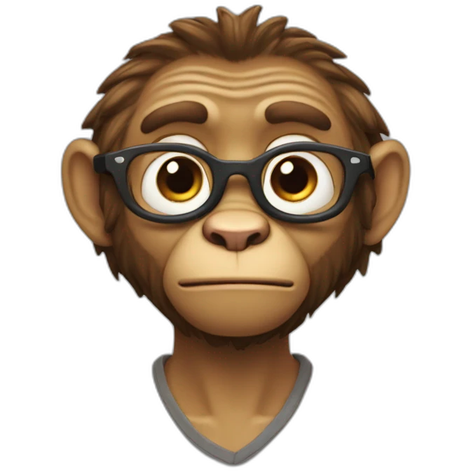 Gazo le singe emoji