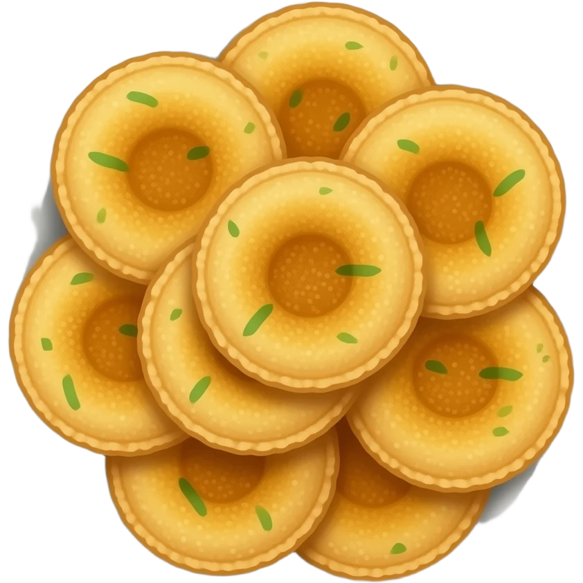 panipuri emoji in plate emoji