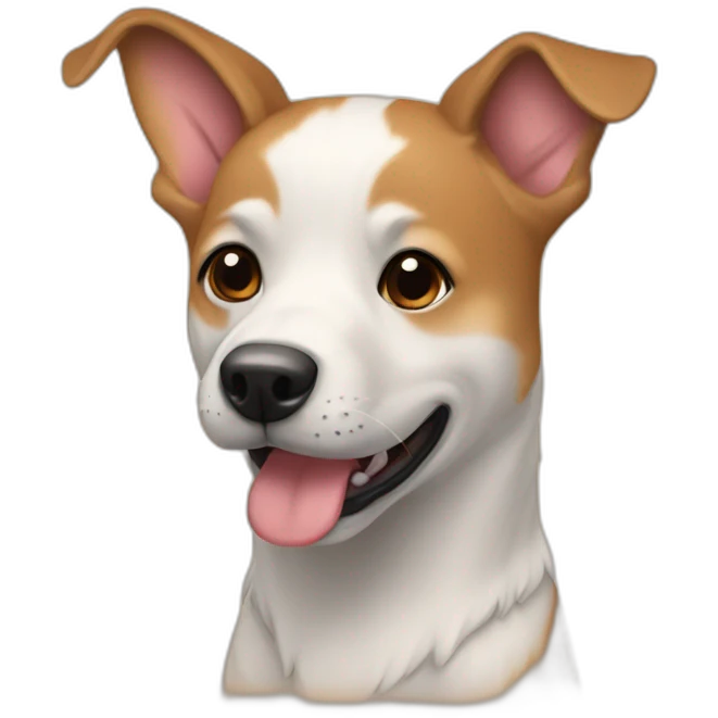 un chien amoureux  emoji