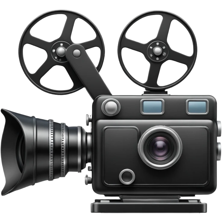 Movie film camera emoji