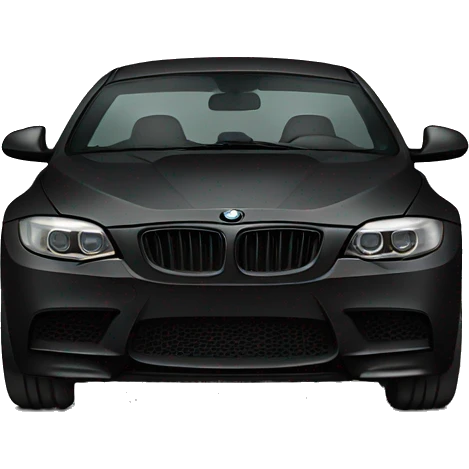 black bmw emoji
