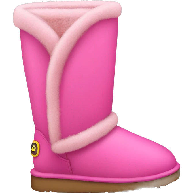 Pink Uggs  emoji