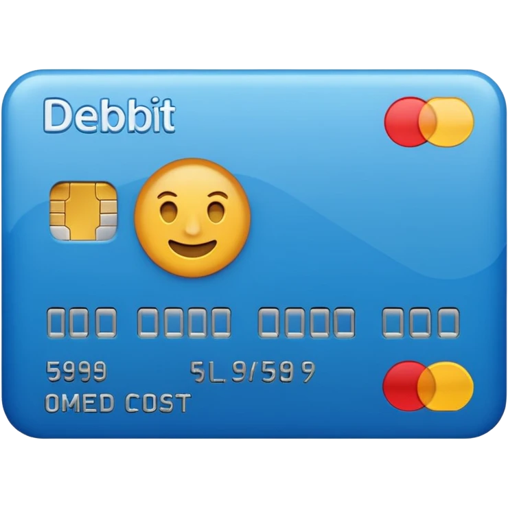Debit card emoji emoji