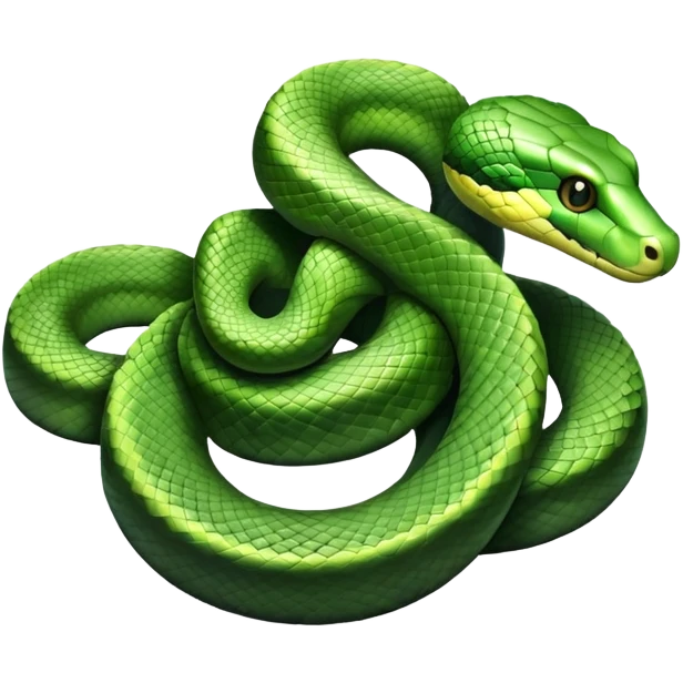 python snake emoji
