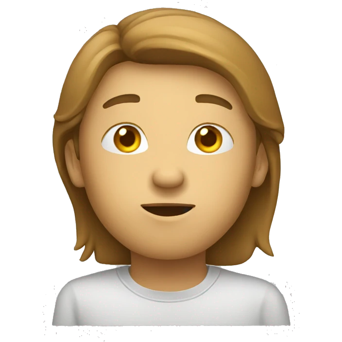 person thinking emoji