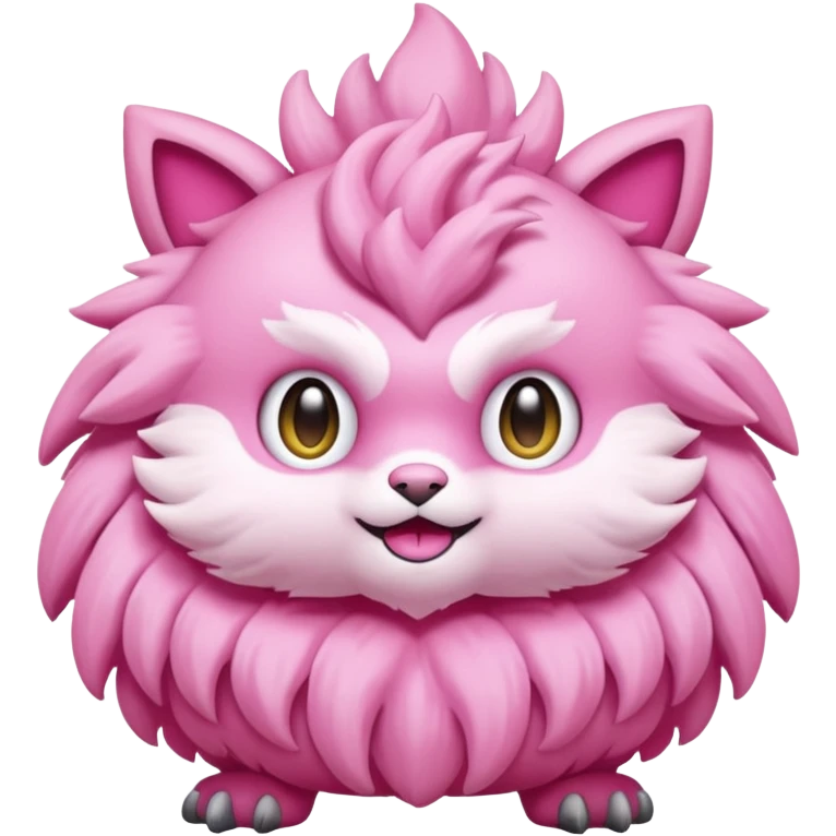 So pink-Fakémon-hybrid-creature (full body)  emoji