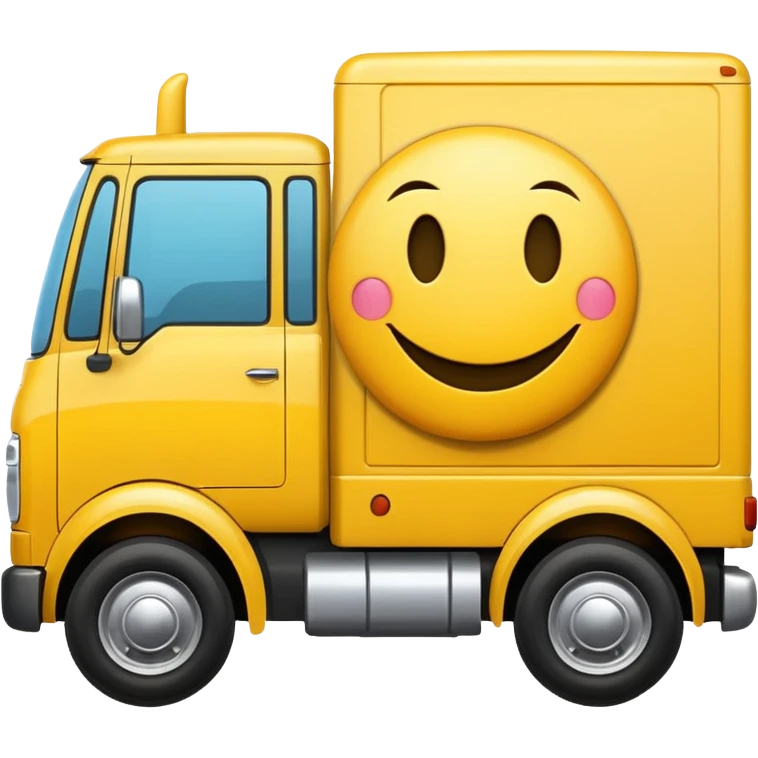 truck smiley emoji