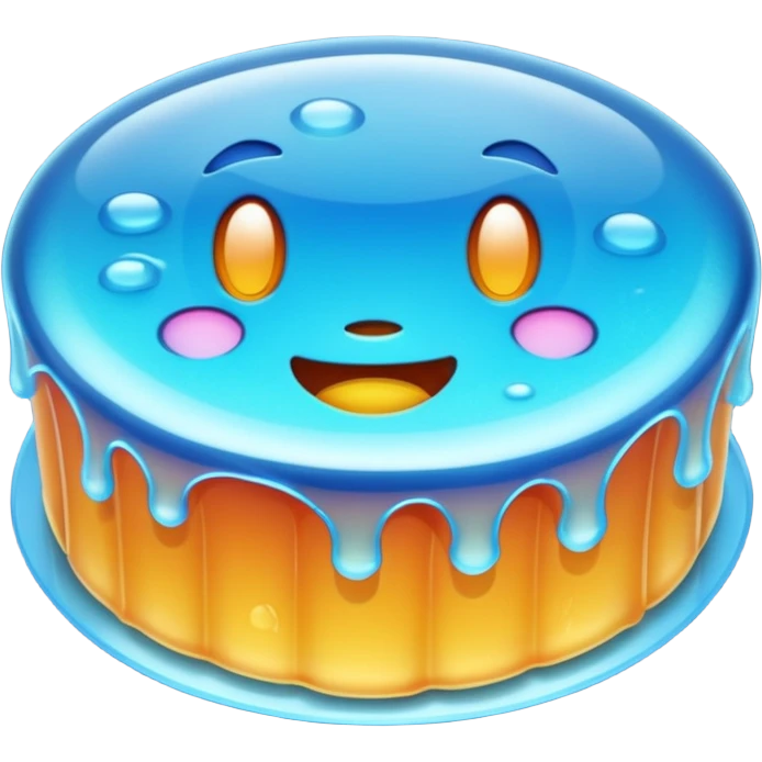 jelly disc smushed emoji