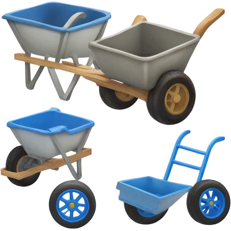 Blue barrow  emoji