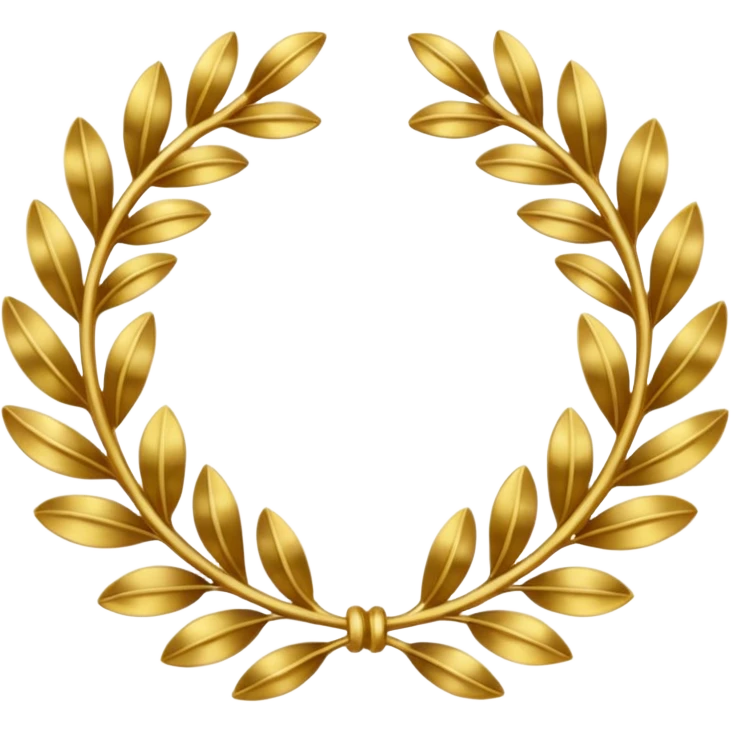 The number that took 23rd place was decorated with an imperial laurel wreath emoji