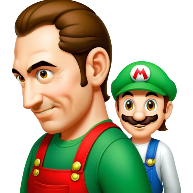 Mario and Luigi emoji