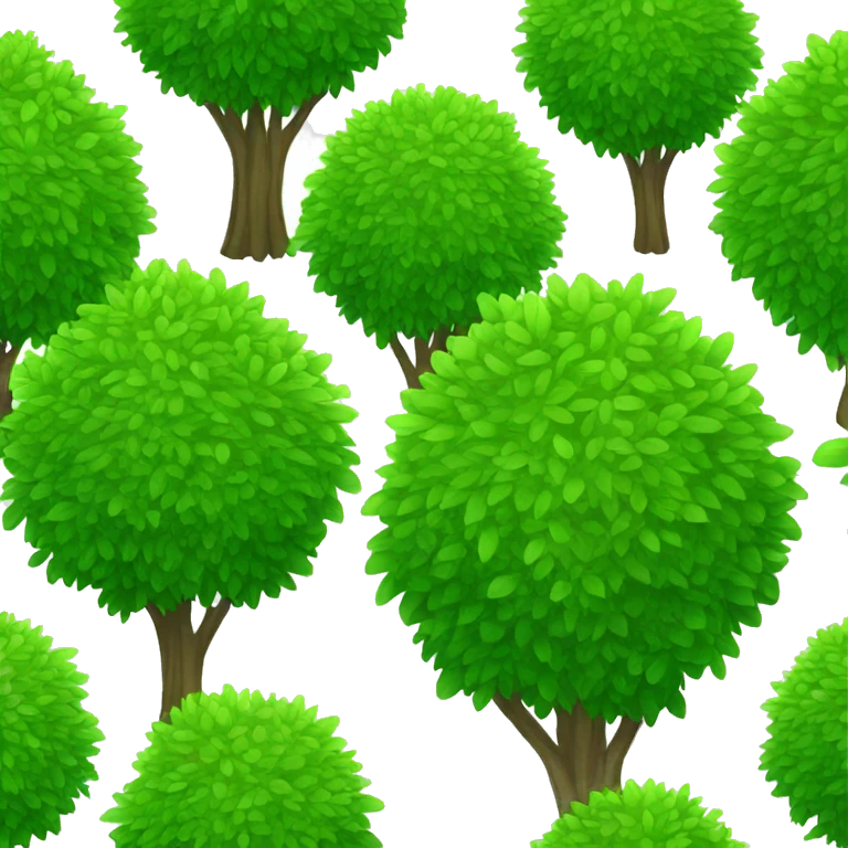 bushes emoji
