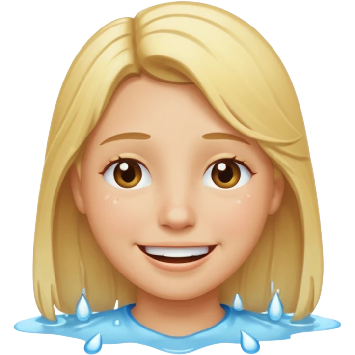 Smile tears emoji