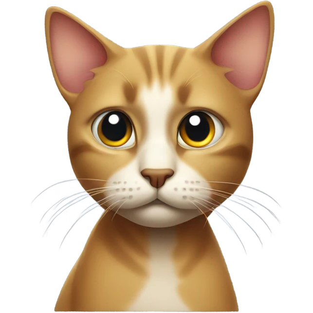 Suspicious cat emoji