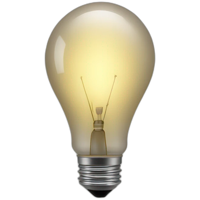 Plaided Bulb emoji