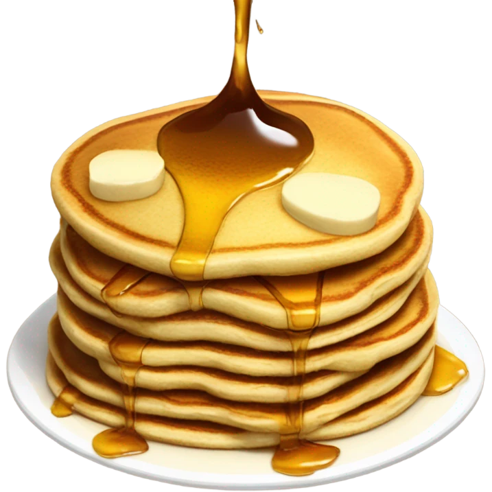 Singing stack of pancakes  emoji