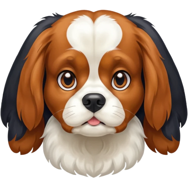 Chienne King charles emoji