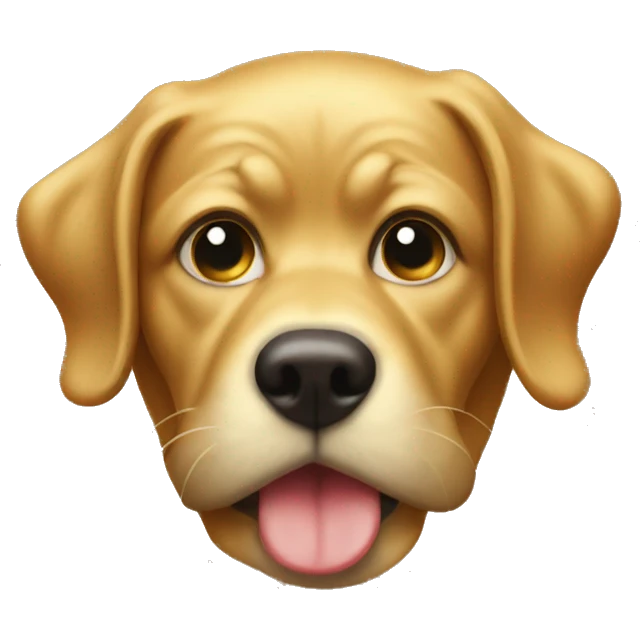 Golden tounge  emoji