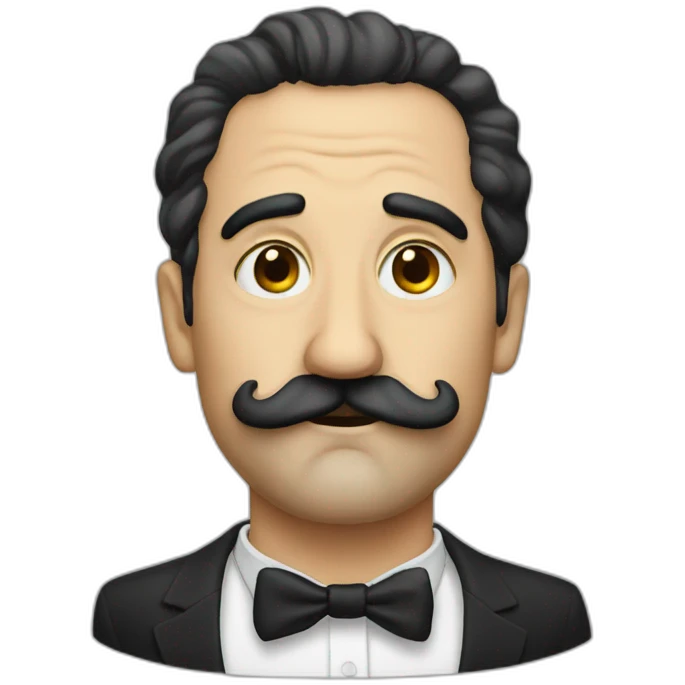 failed austrian artist with a black moustache emoji
