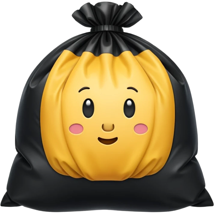 garbage bag emoji