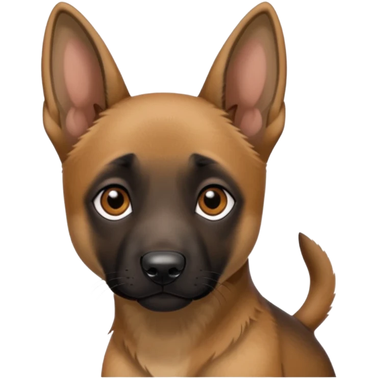 Belgian malinoise puppy emoji