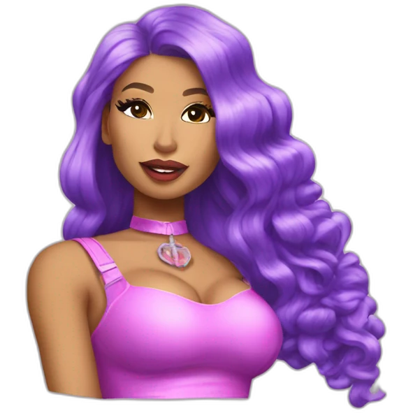 Nicki Minaj starships emoji