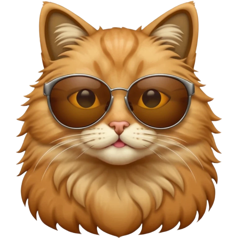 Cat wearing sunglasses emoji