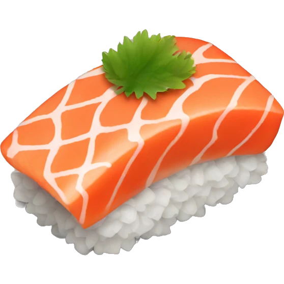 salmon sushi emoji