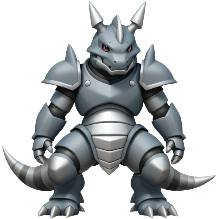 Aggron (full body) emoji