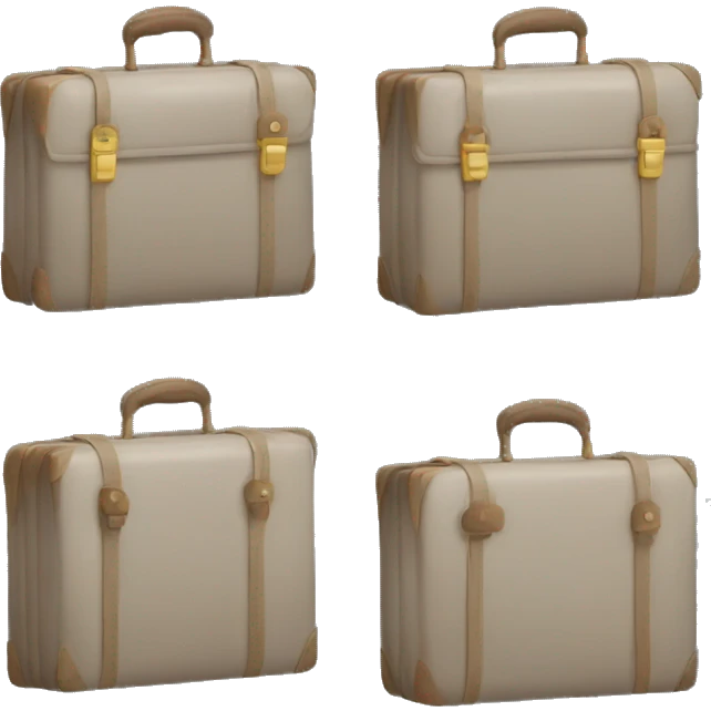 briefcases with houses inside emoji
