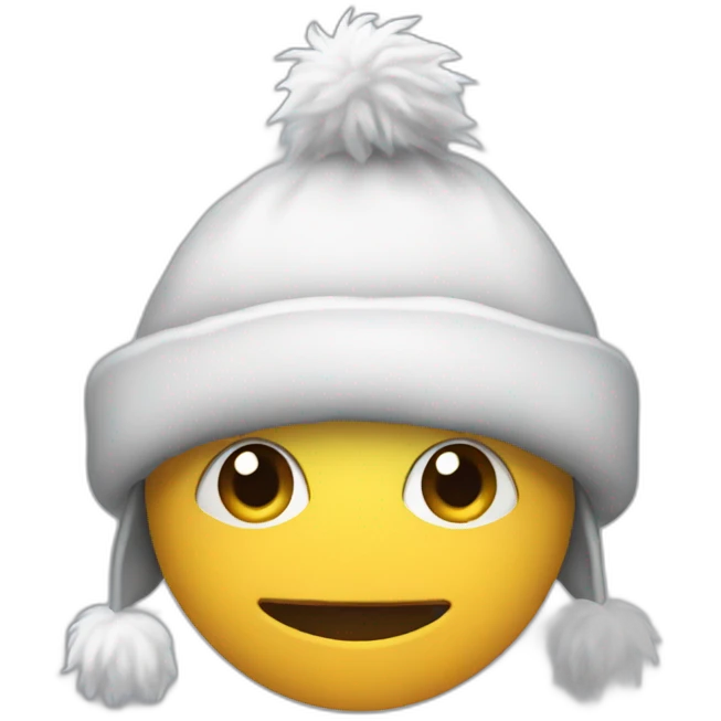a winter hat emoji