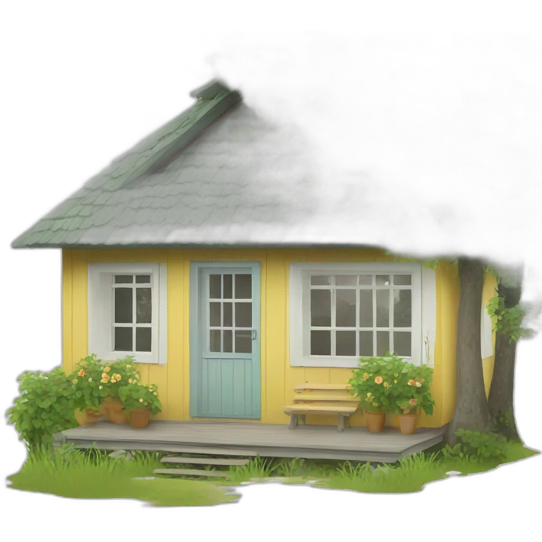 danish summer house emoji