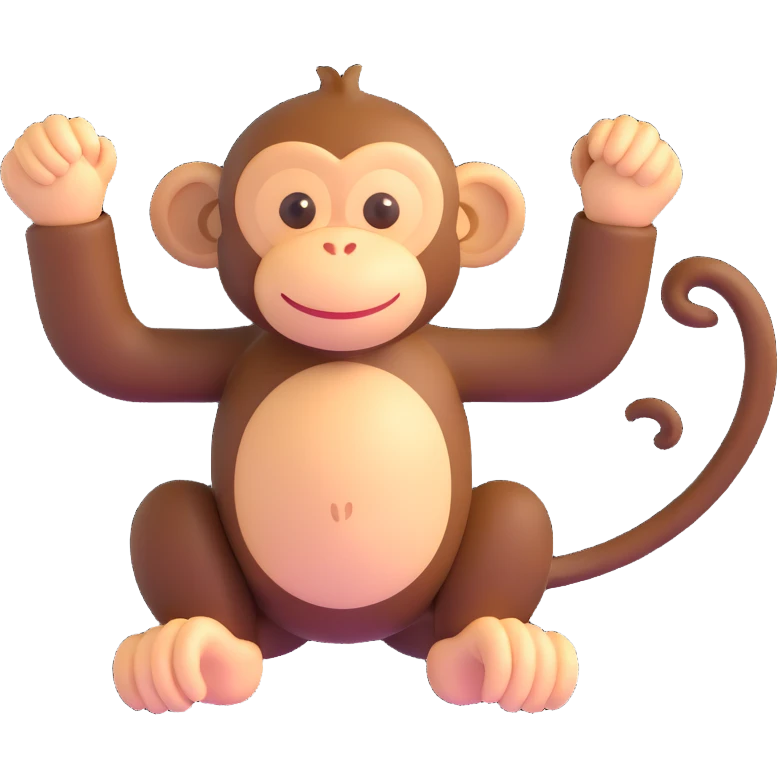 Monkey emoji