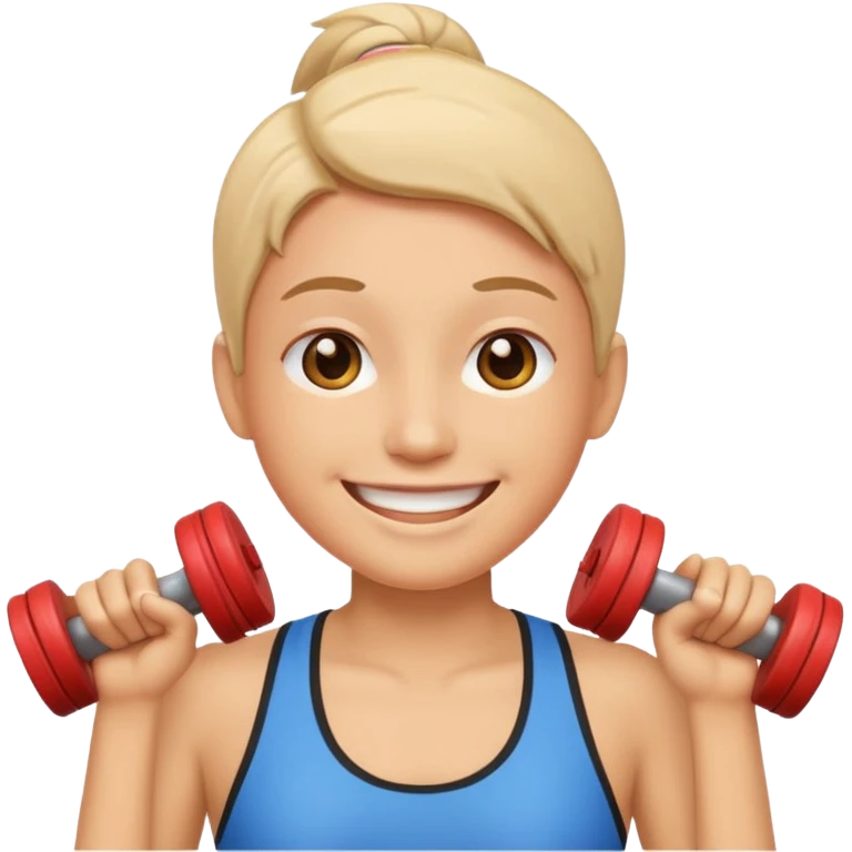 Exercício emoji aesthetic emoji