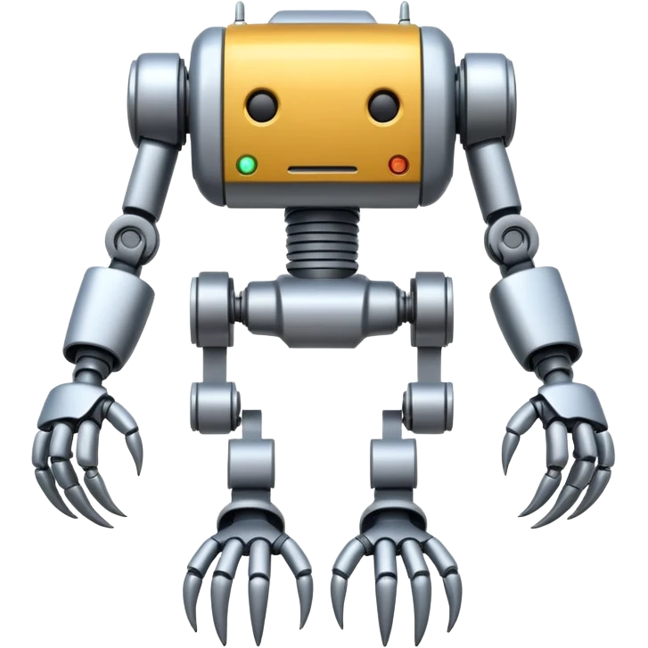 tall claw robot emoji