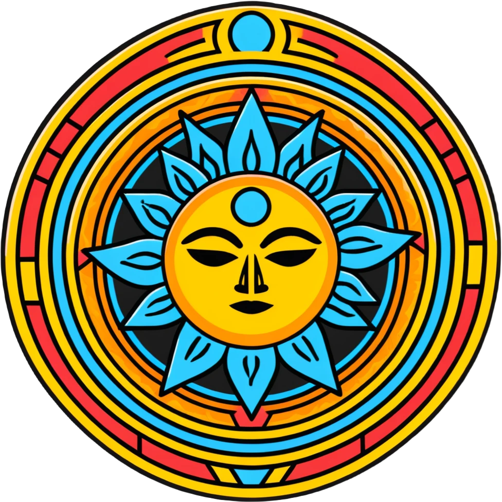 Toltec sun god emoji
