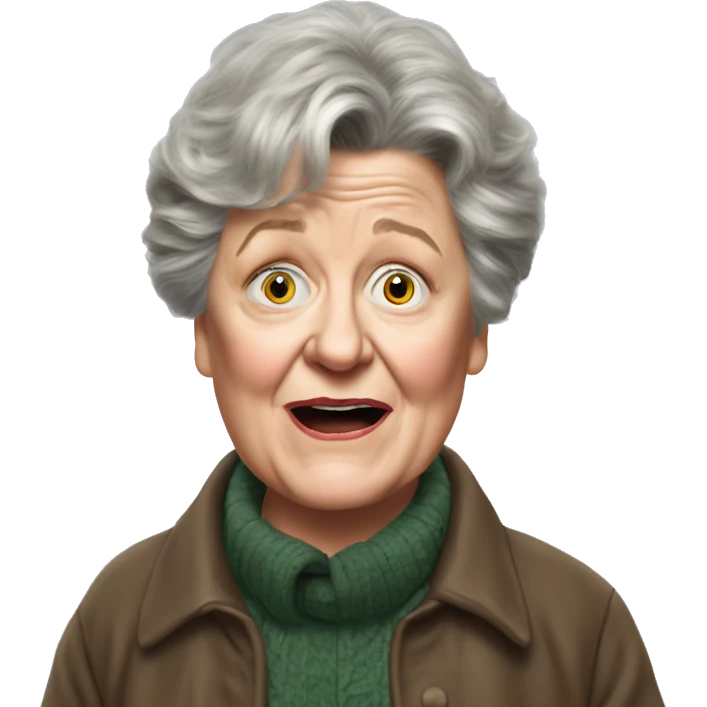 Brenda Fricker movie home alone realistic emoji