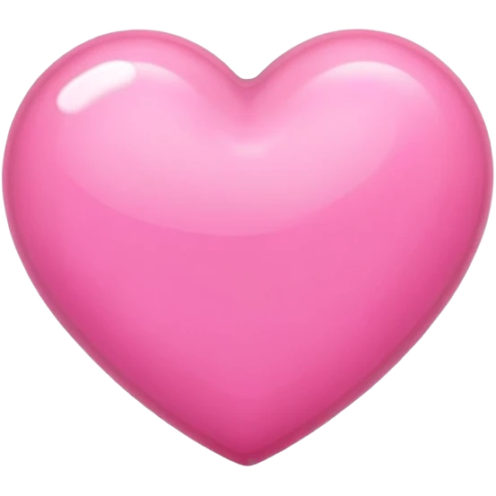Pink heart emoji