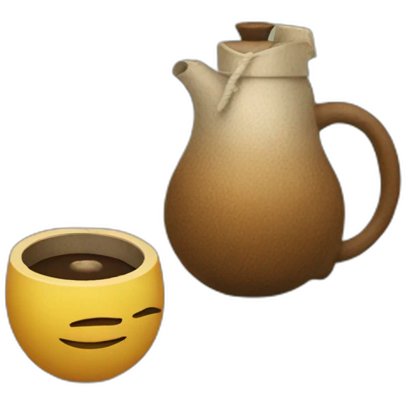 paz tomando mate emoji