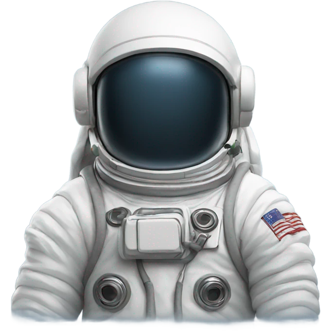 Astronaut cloudy bud emoji