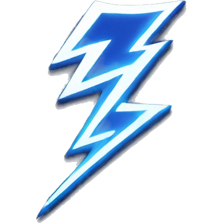lightning emoji