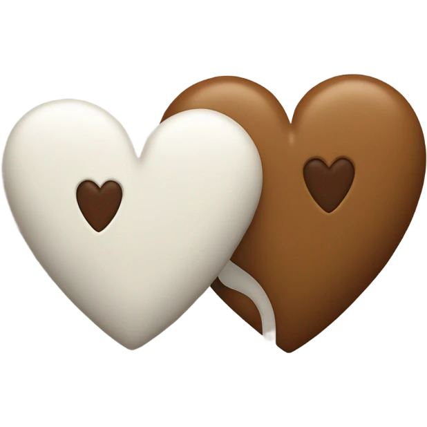 🤎🤍 emoji