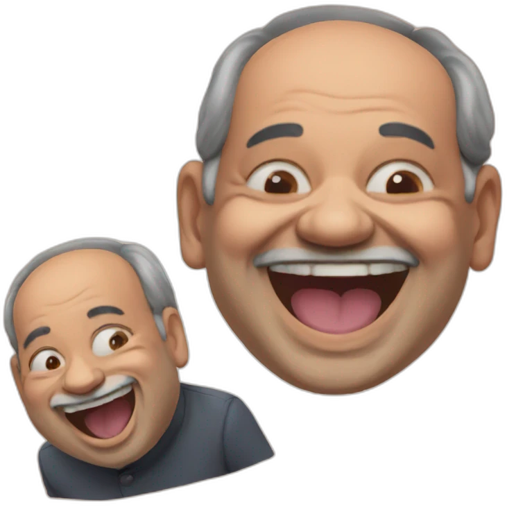 Amit Shah laughing  emoji